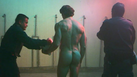 Jose Maria from Who Killed Sara? Naked. Butt, Shirtless, hose, jail. 154307