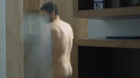 Luis Roberto Guzmán Nude as Lorenzo. Butt, Shirtless, bathroom, nude. 150680