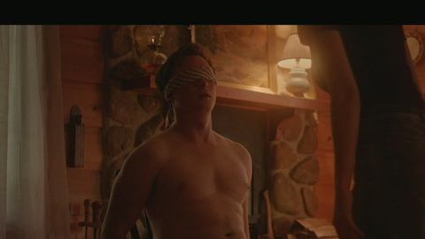 Jesse LaVercombe Nude as Dylan. Balls, Erect, Penis, Shirtless, blindfolded, sexy. 150980