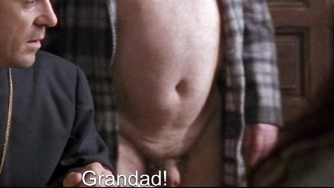Abuelo from The Day of the Beast Naked. Balls, Penis, Shirtless, beard, beard and mustache. 151097