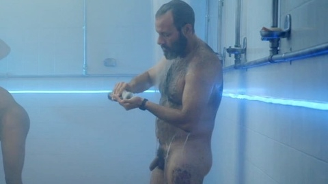 Sandro Karnas from Dry Wind Naked. Balls, Penis, Shirtless, barefoot, beard. 151421
