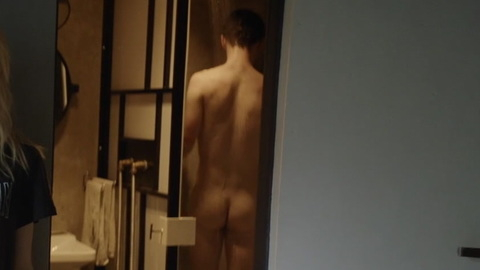 Vlad from Happy End Naked. Butt, nude, shower. 153395