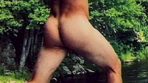 Self - Contestant from The Circle Naked. Butt, barefoot, outdoors. 153419