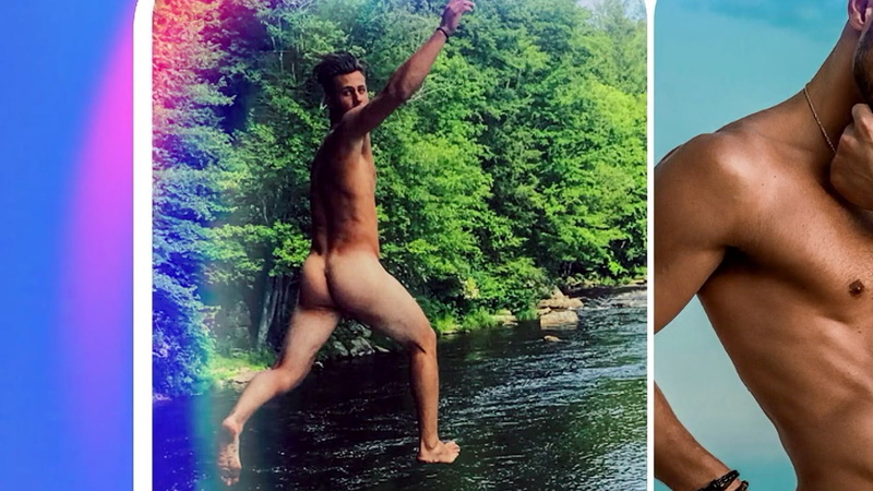 Self - Contestant from The Circle Naked. Butt, Sexy, Shirtless, abs, barefoot. 153425