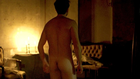 Alfonso Herrera Nude as Ignacio de la Torre. Butt, candle light, candles. 153734