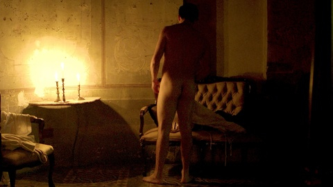 Ignacio de la Torre from Dance of the Forty One Naked. Butt, barefoot, candle light. 153737