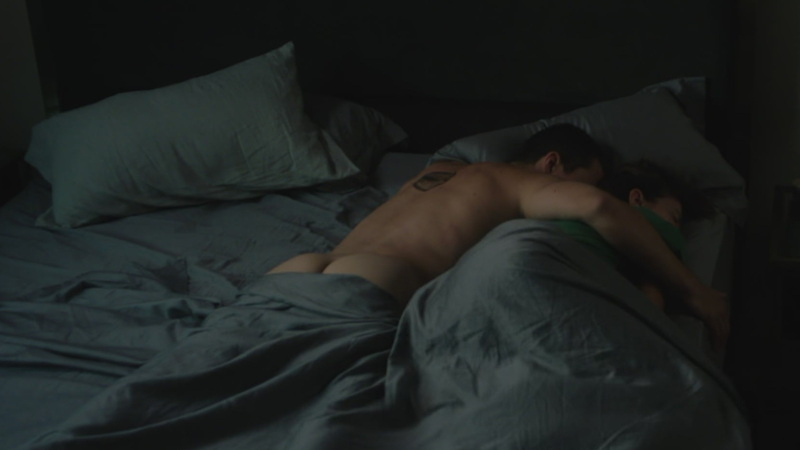Luke Arnold Nude as Josh Carlisle. Butt, laying in bed, nude. 159350