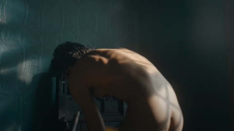 Gawain from The Green Knight Naked. Butt, Shirtless, bent over, castle. 159953