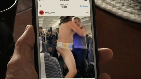 Nudes of Wild Bill Hancock from Heels. Butt, airplane, being filmed. 161034