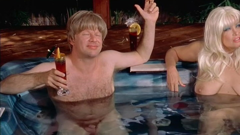 Hot tub nudist from Viva Naked. Balls, Penis, Shirtless, hot tub, nudist colony. 160373