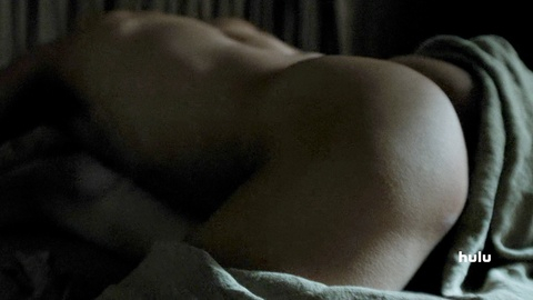 Yao from Nine Perfect Strangers Naked. Butt, bedroom, couple. 160295