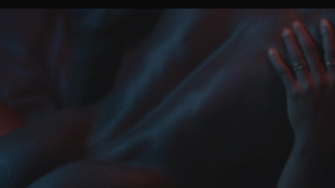 Kofi Siriboe Nude as Isaiah. Butt, Shirtless, Straight, close up, dark. 160418