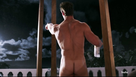John Cena Nude as Ron. Butt, hotel, liquor bottle. 160562