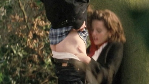 Aaron Taylor-Johnson Nude as John Lennon. Butt, Underwear, couple, outdoors. 160886