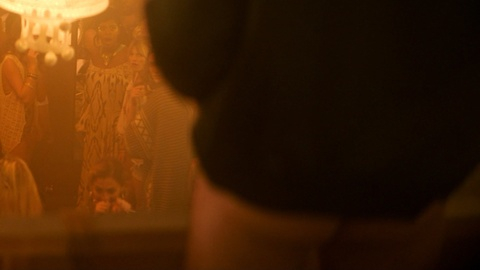 Maxime Gasteuil Naked as Bruno. Butt, dark, no pants. 162417