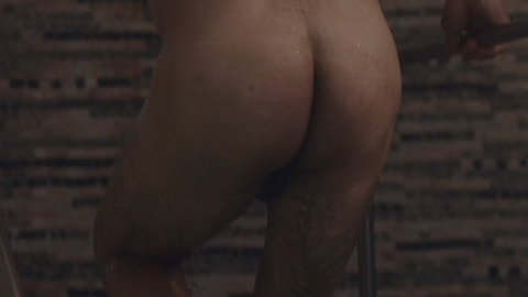 Oscar Martínez Naked as Bernardo. Balls, Body Double, Butt, backsack, close up. 162681