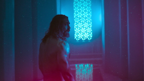 Lee Pace Nude in Foundation. Butt, beard, dark. 198070