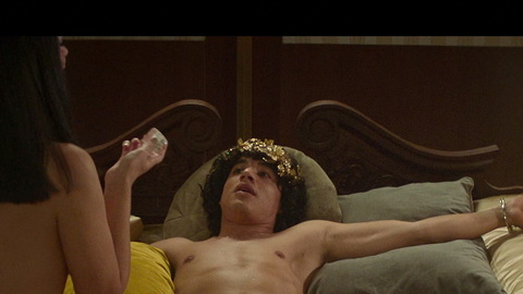 Nudes of Diego Armando Maradona from Maradona: Blessed Dream. Balls, Penis, Shirtless, full frontal, laying in bed. 164748