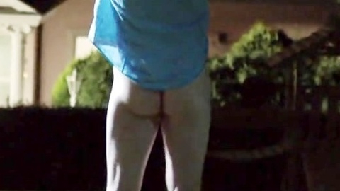 Nudes of Erik from Zur Hölle mit den anderen. Butt, back yard, hands up. 165444