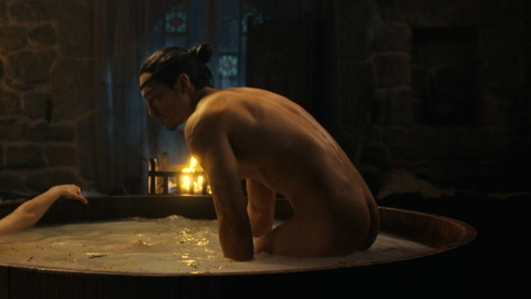 Nudes of al'Lan Mandragoran from The Wheel of Time. Butt, Shirtless, asian, bath tub. 165726