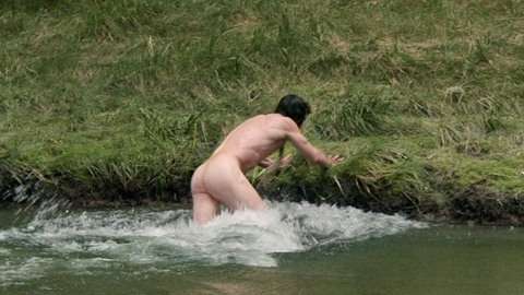 Nudes of Phil Burbank from The Power of the Dog. Butt, outdoors, public. 166242