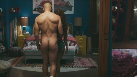 Tyler Lepley Naked in Harlem. Butt, montage, nude. 195265