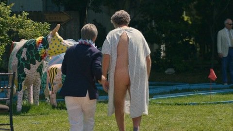 Nudes of Martin 'Marty' Markowitz from The Shrink Next Door. Butt, buttcheeks, cheek peek. 166824