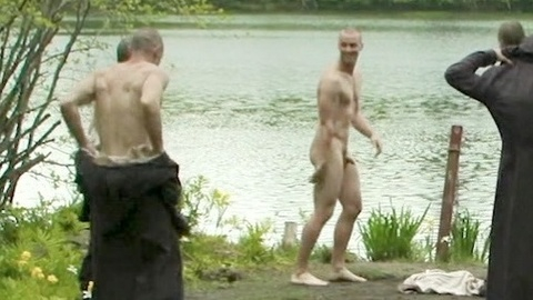 Félix-Antoine Duval Naked as Dominic / Daniel. Balls, Penis, Shirtless, barefoot, gay. 167001