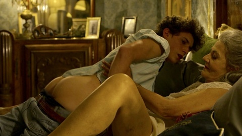 Nudes of Fabietto Schisa from The Hand of God. Butt, dark, dark room. 167184