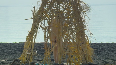 Filippo Scotti in The Hand of God (2021) Butt Barefoot Beach 172146