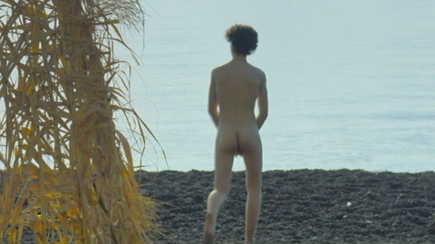 Filippo Scotti in The Hand of God (2021) Butt Barefoot Beach 172149
