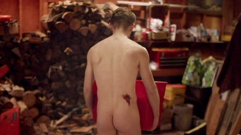 Nico Bellamy Naked as Luke. Butt, blood, indoors. 167787