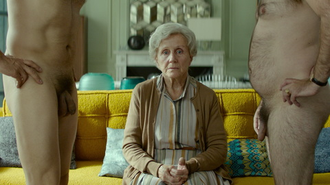 Nudes of Jean-Louis from Dear Mother. Balls, Penis, Shirtless, living room, older woman. 168354