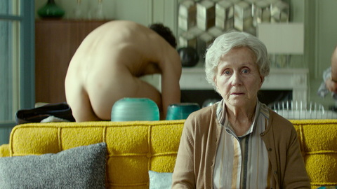 Laurent Lafitte Naked as Jean-Louis. Butt, Shirtless, bending over, living room. 168351
