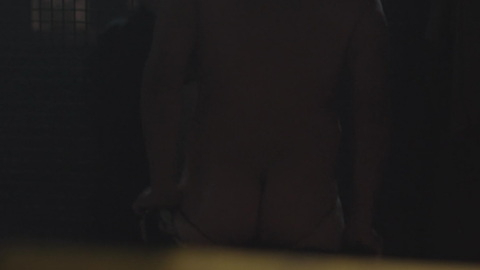 Ariel Staltari Naked as Bardo. Butt, Shirtless, dark, pulling up pants. 168963