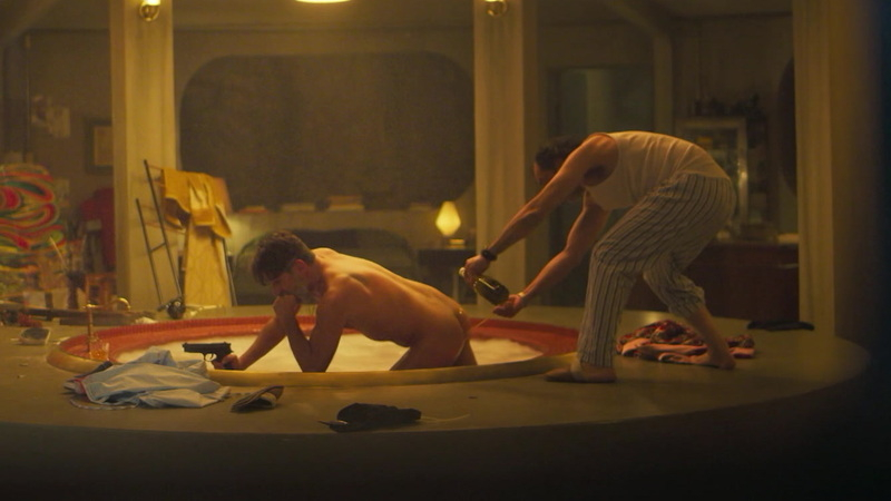 Miguel Rodarte Naked as Napoleón. Butt, Shirtless, bent over, enema. 169395