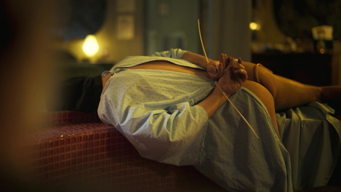 Miguel Rodarte Naked as Napoleón. Butt, bag over head, enema. 169383