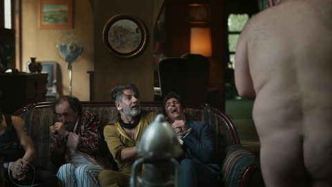 Daniel Haddad Naked as Georgi. Butt, Shirtless, hairy shoulders, hostages. 169431