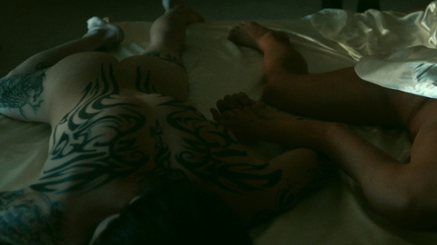 Sebastian Stan Naked as Tommy Lee. Butt, barefoot, bedroom. 169815