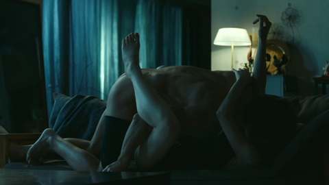 Nudes of Yūsuke Kafuku from Drive My Car. Butt, Sexy, Shirtless, Straight, couch sex, man on top. 171264