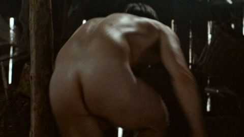Wolfgang Cerny Naked as Braun. Balls, Butt, backsack, bent over. 171453