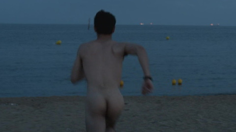 David Solans Naked as Bruno Bergeron. Butt, Shirtless, beach, nude. 171711