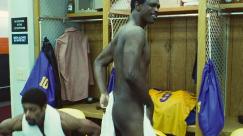 Newton Mayenge Naked as Jim Chones. Butt, Shirtless, locker room, nudecomer. 172611