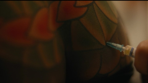 Nudes of Tozawa from Tokyo Vice. Butt, close up, needle. 174072