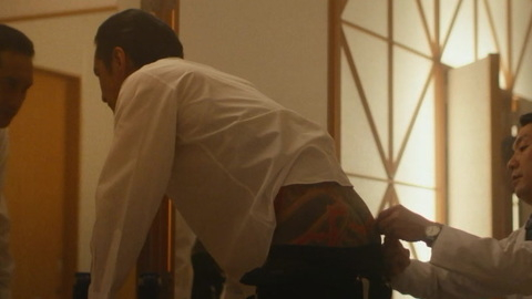 Ayumi Tanida Naked as Tozawa. Butt, bowtie, button up. 174075