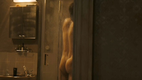 Nudes of Henry Pelham from All the Old Knives. Butt, bathroom, nude. 173016
