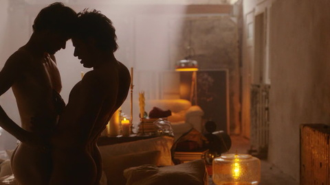 Nudes of Ramon from Dirty Lines. Butt, Gay, Shirtless, bedroom, hugging. 173256