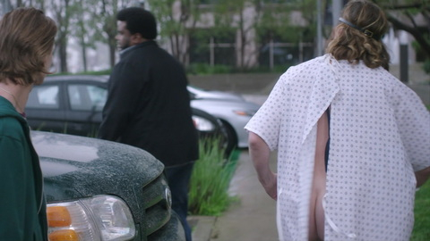 Brock from Killing It Naked. Butt, butt flash, long hair. 185651