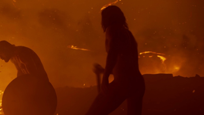 Nudes of Fjölnir The Brotherless from The Northman. Butt, Shirtless, barefoot, bloody. 175890