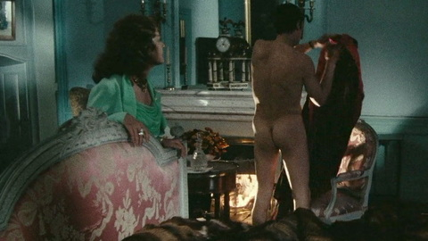 Nudes of Mr. Robert Klein from Mr. Klein. Butt, Shirtless, bedroom, fireplace. 175878